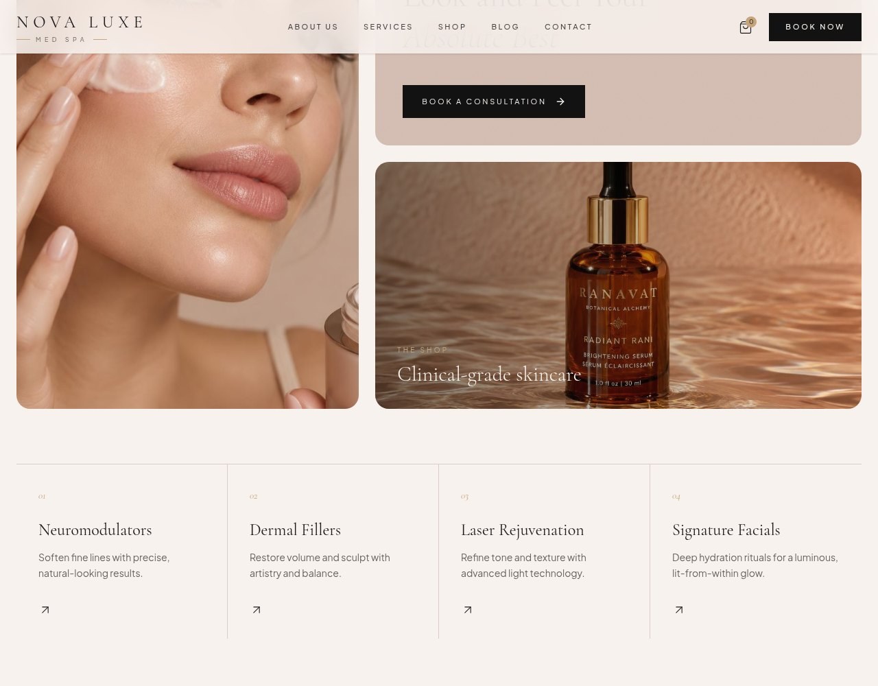 Detalhe 4 do projeto Nova Luxe Med Spa