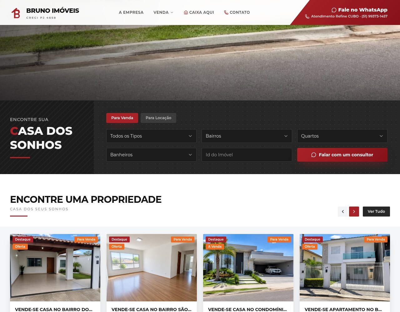 Detalhe 2 do projeto Bruno Imóveis