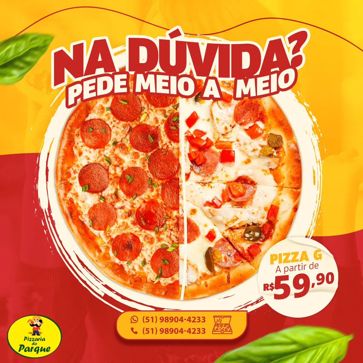 Refine Cubo - tela 4 do site Pizza no iFood com oferta na frente