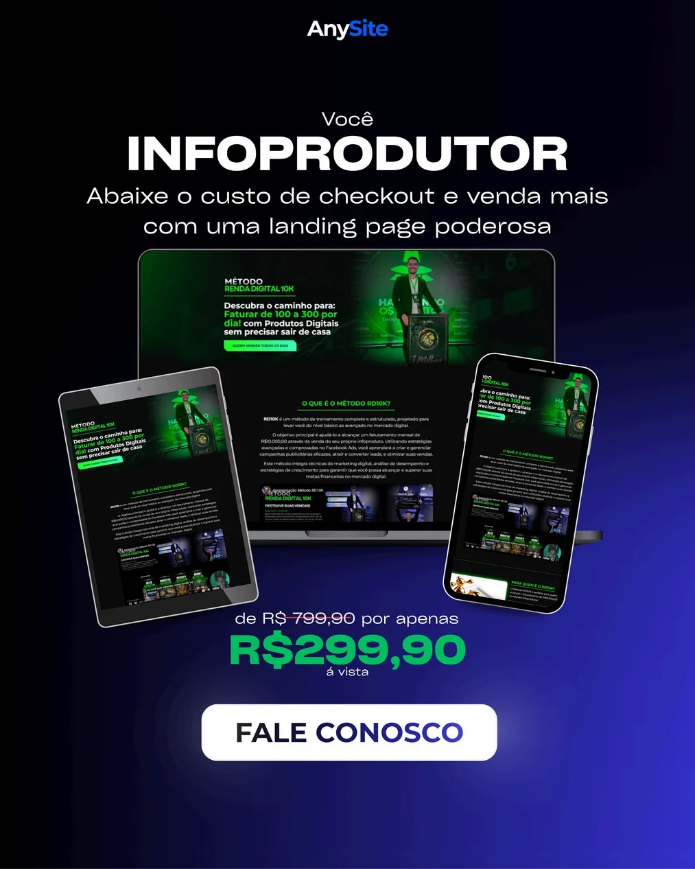 Refine Cubo - tela 2 do site Site pronto em 72 horas