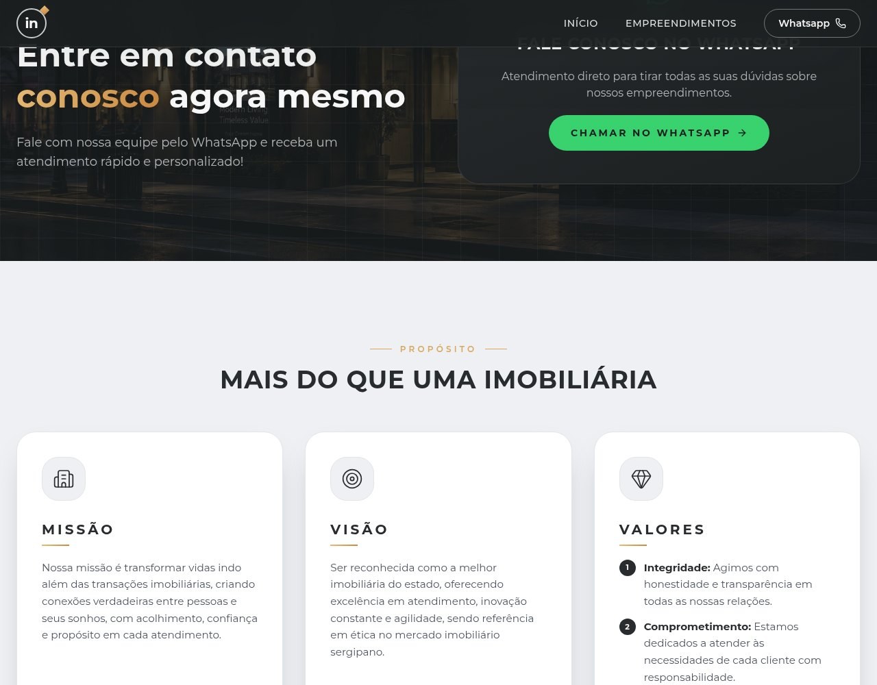 Detalhe 5 do projeto Conexões Imobiliárias Vivas