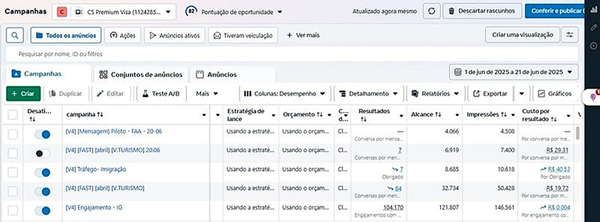Painel de anúncios de Assessoria de visto — 1