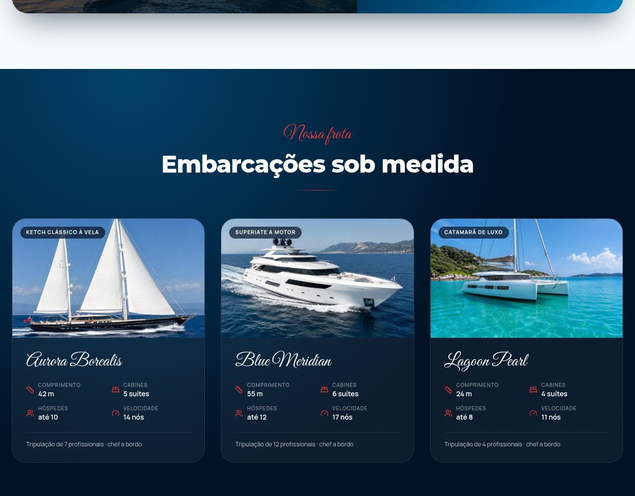 Detalhe 3 do projeto Vela Luxe Odyssey