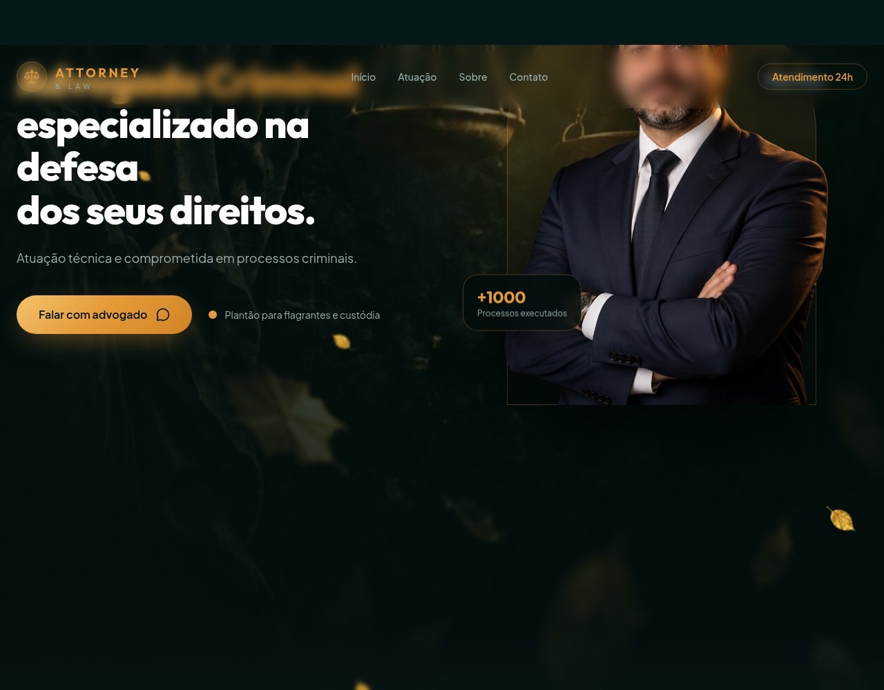 Detalhe 1 do projeto Lamark Criminal Advocacia