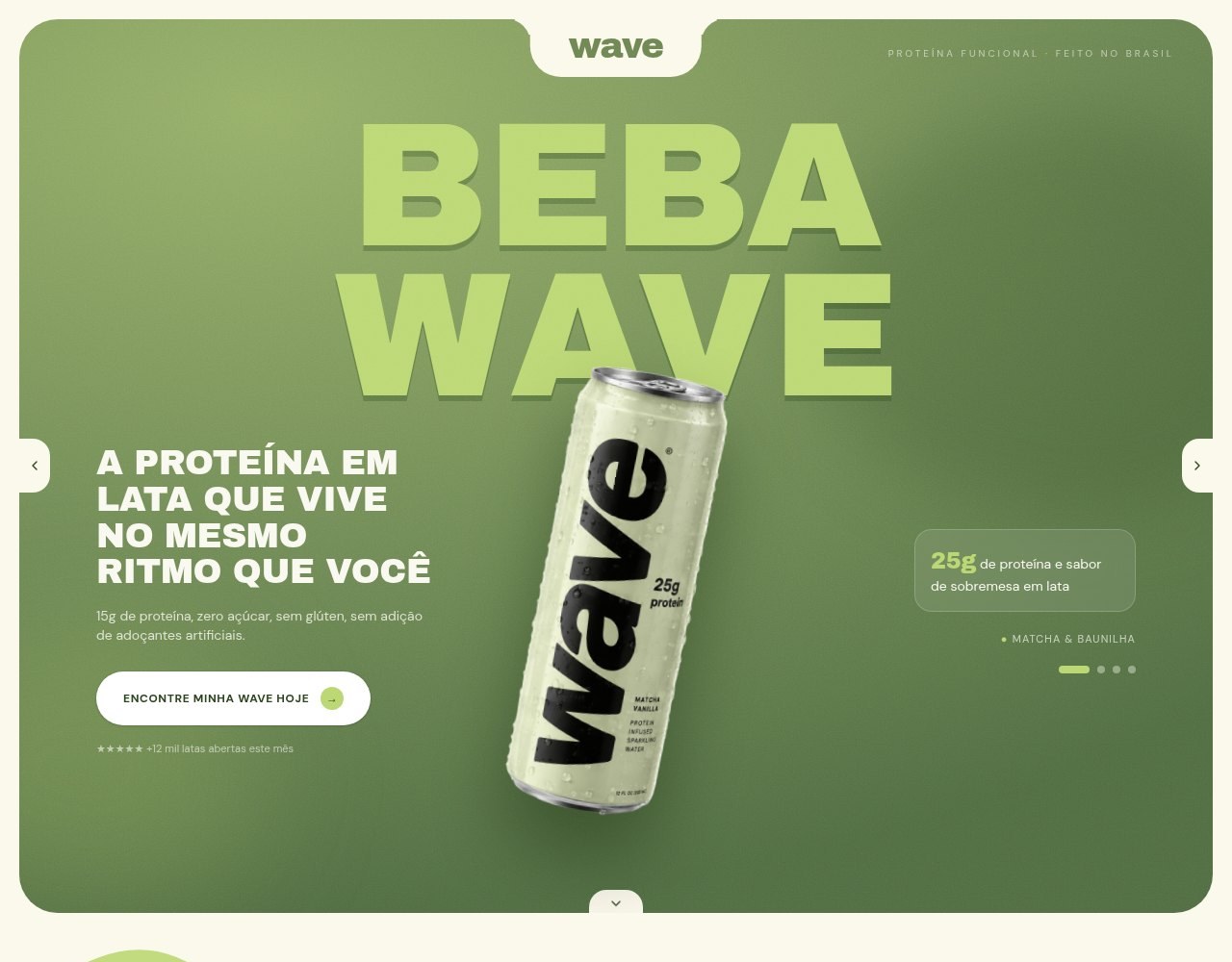 Tela do projeto Beba Wave Motion Studio