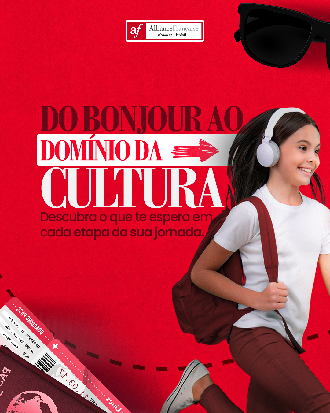 Estudante em jornada cultural
