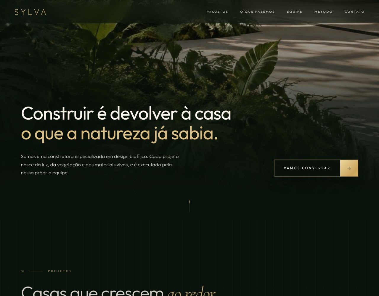 Detalhe 1 do projeto Sylva Crafted Spaces