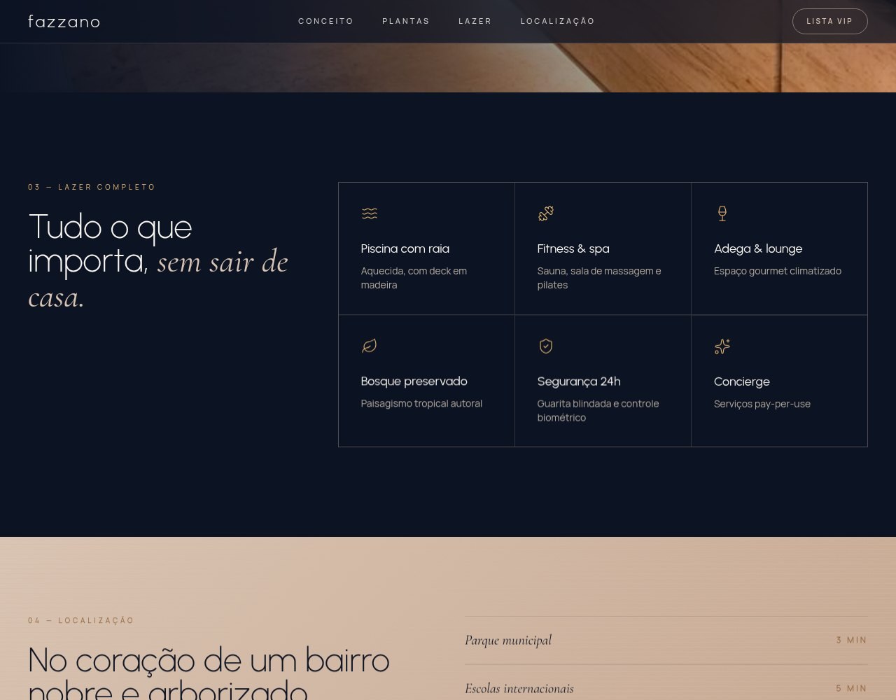 Detalhe 4 do projeto Fazzano Residencial Vista