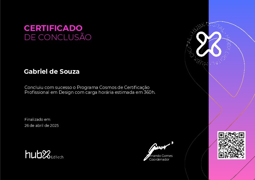 Refine Cubo - Certificados e conquistas