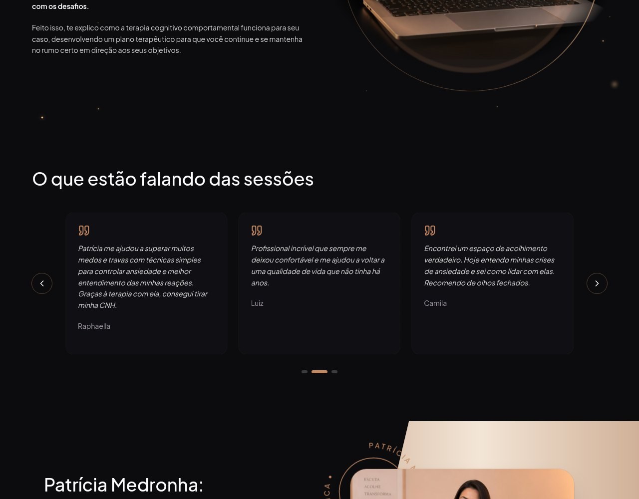 Detalhe 5 do projeto Patrícia Medronha Psicologia