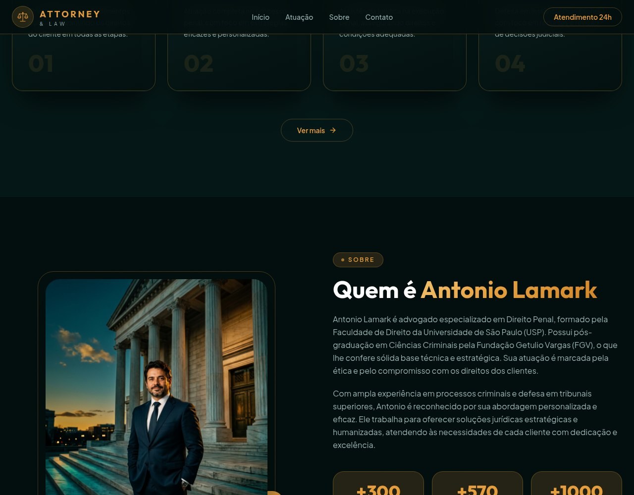 Detalhe 3 do projeto Lamark Criminal Advocacia
