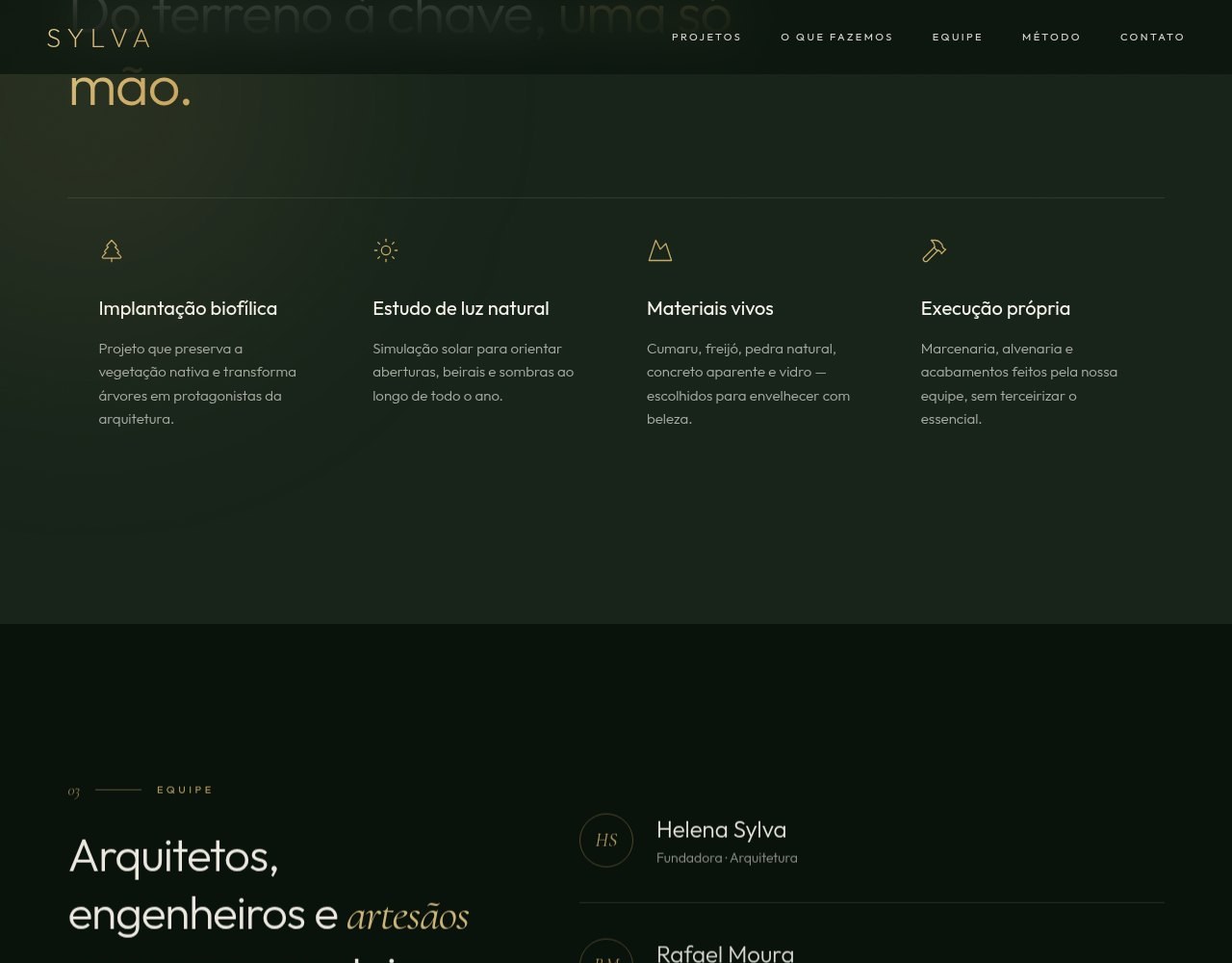 Detalhe 3 do projeto Sylva Crafted Spaces