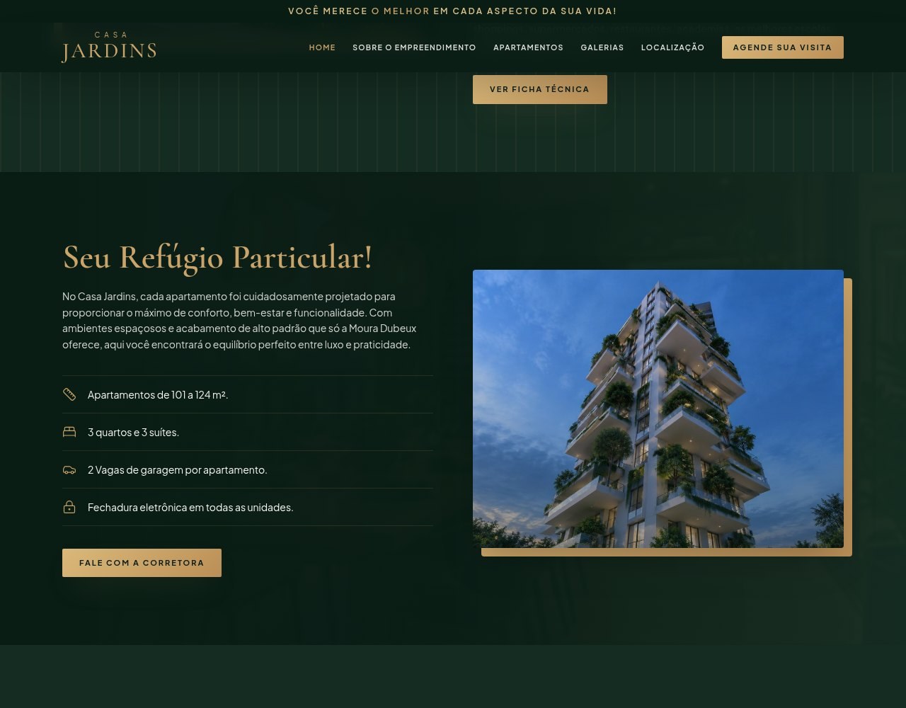 Detalhe 2 do projeto Casa Jardins Residencial