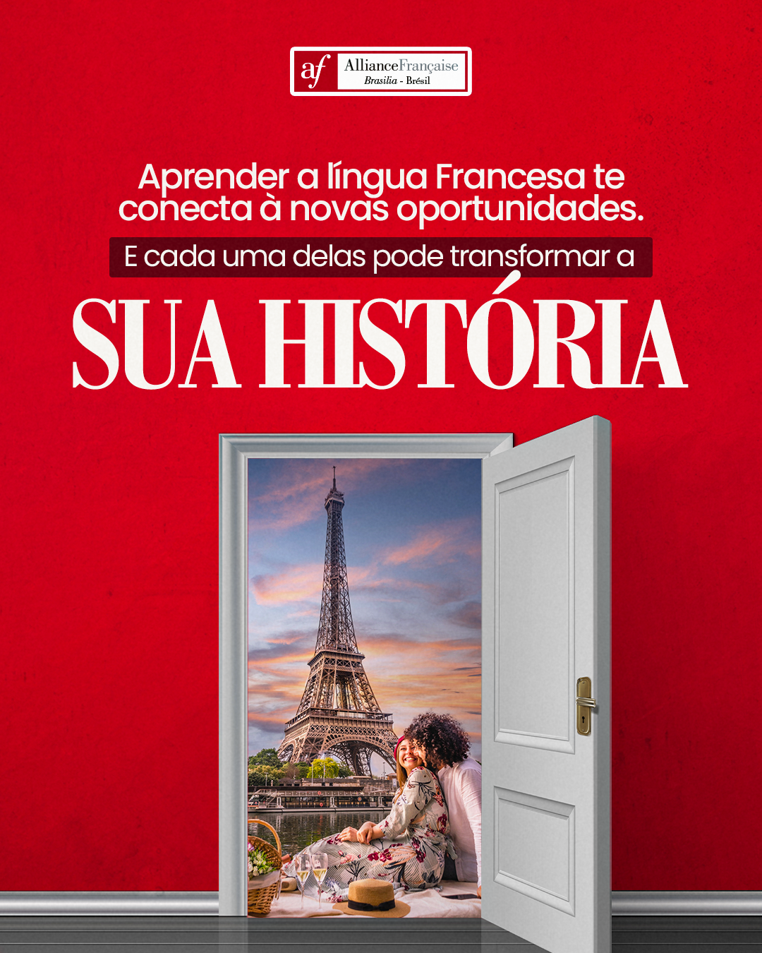 Aprender francês abre portas