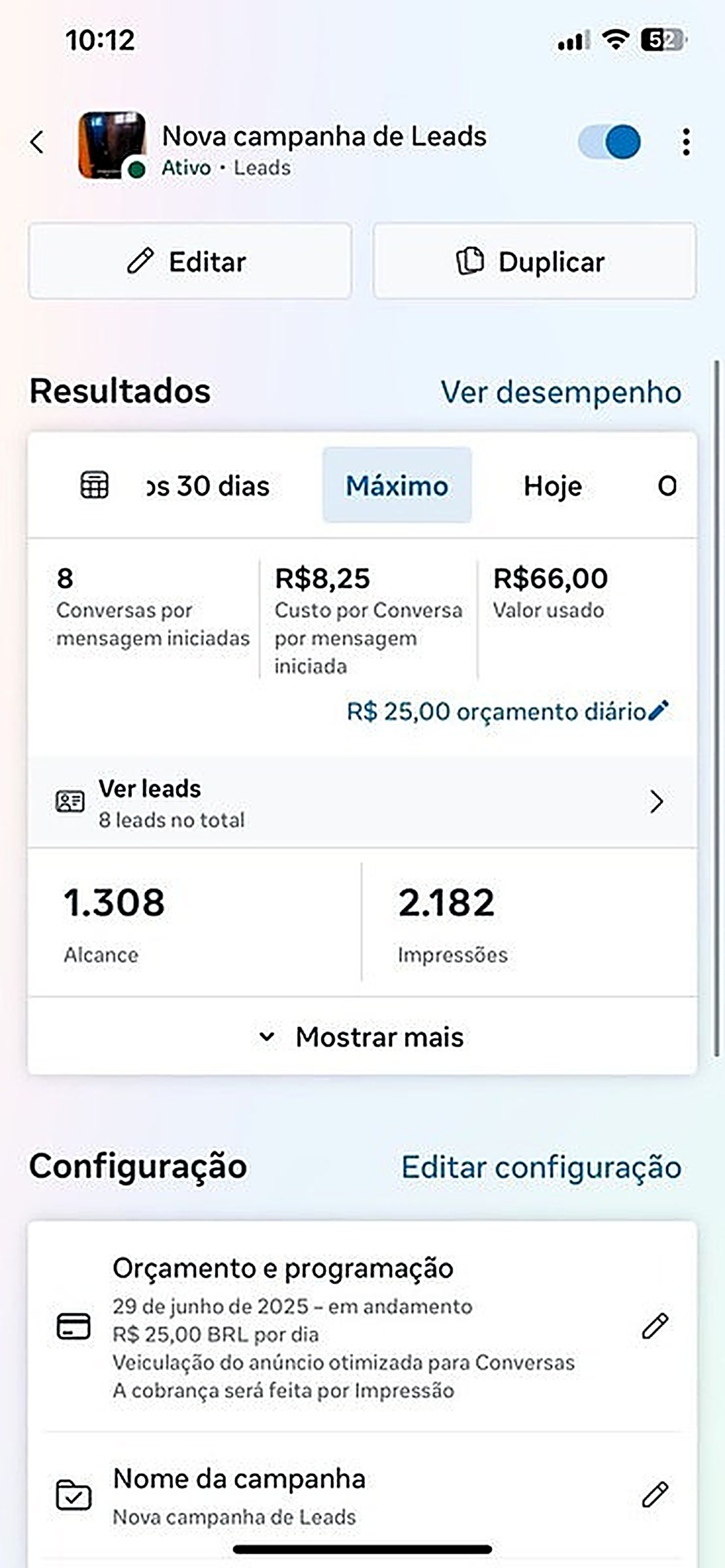 Refine Cubo - Imóvel de R$ 640 mil vendido com R$ 66 de mídia, projeto do portfólio