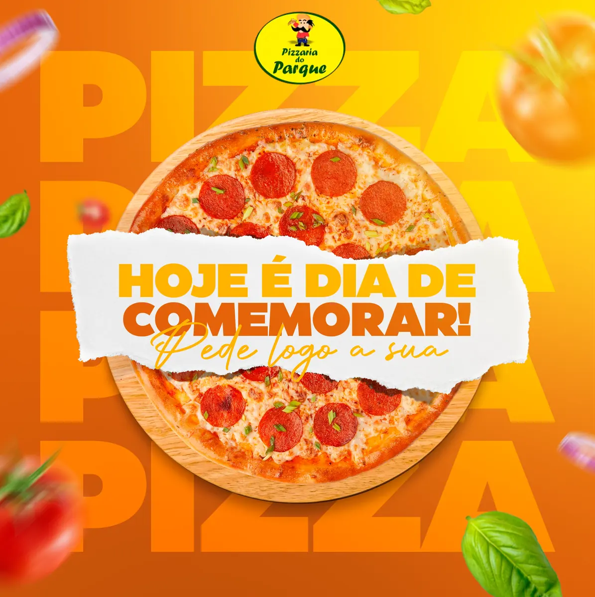 Refine Cubo - tela 5 do site Pizza no iFood com oferta na frente